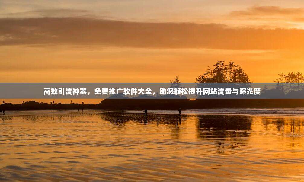 高效引流神器，免费推广软件大全，助您轻松提升网站流量与曝光度